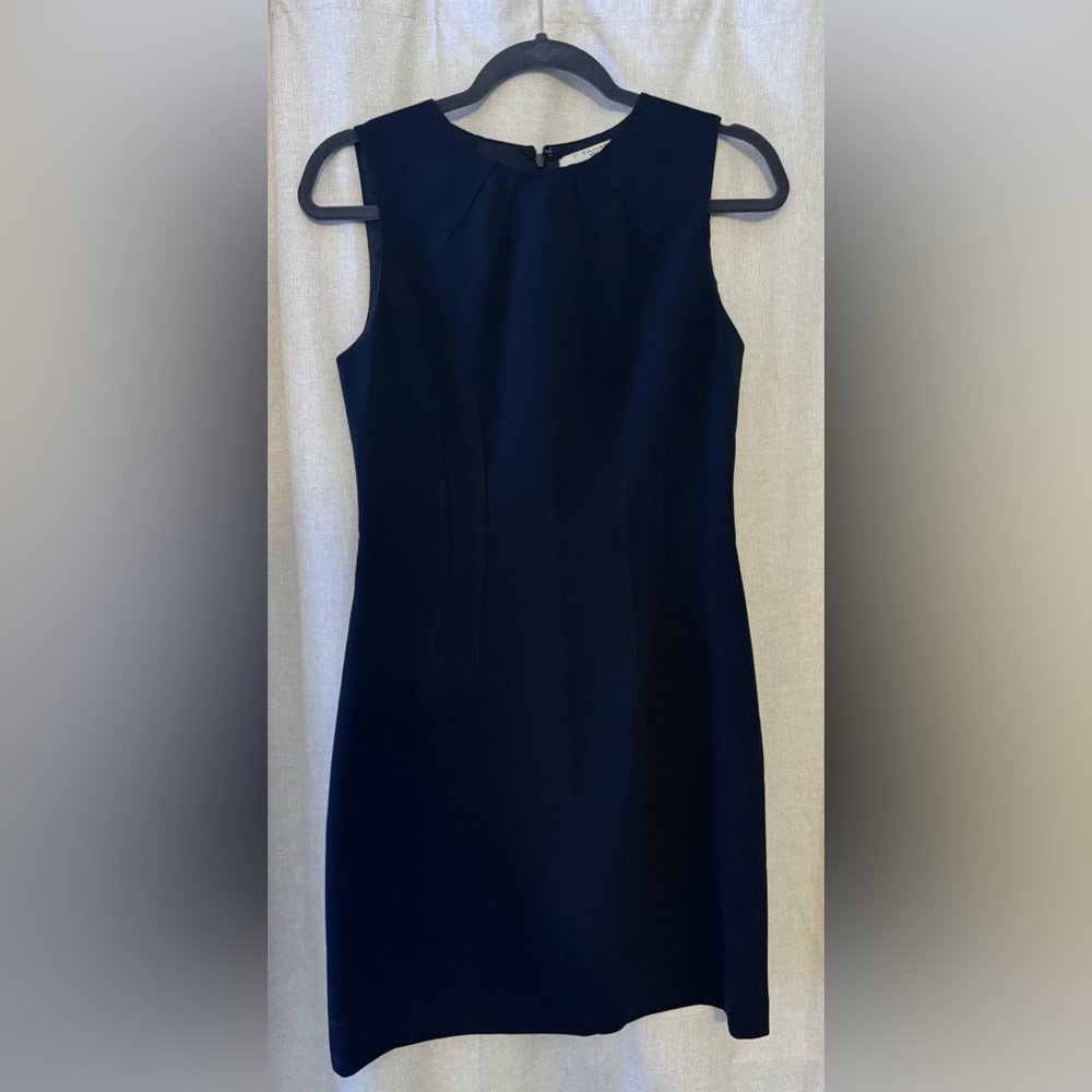 T Tahari Midnight Blue Mini Dress